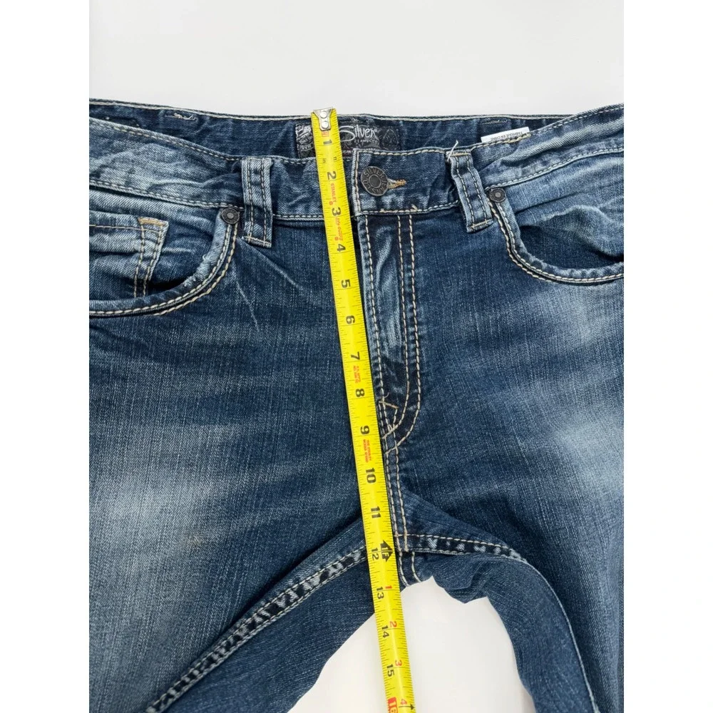 Silver Jeans Gordie 36x30 Mens‎ Y2K Relaxed Straight Leg Medium Wash Vintage